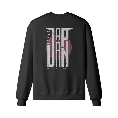 Heavyweight Oversized Sweatshirt Japan print – weiss – Japan Art – Ansicht 6