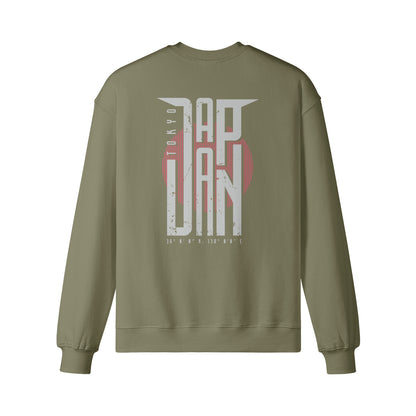 Heavyweight Oversized Sweatshirt Japan print – weiss – Japan Art – Ansicht 10