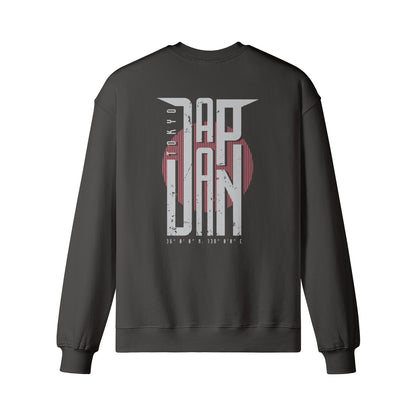 Heavyweight Oversized Sweatshirt Japan print – schwarz – Japan Art – Ansicht 14