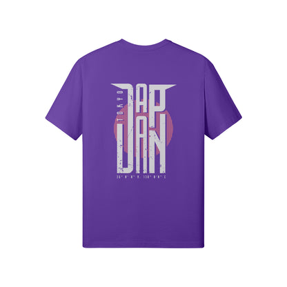 Print T-Shirt Vorder und Rückseite Japan Design-ASIA-Shirts
