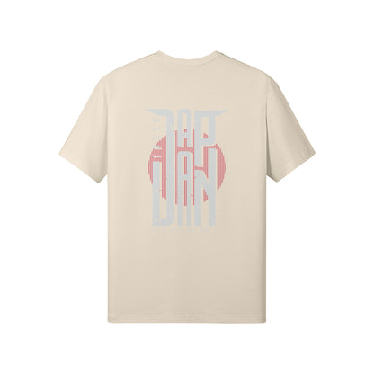 Print T-Shirt Vorder und Rückseite Japan Design-ASIA-Shirts