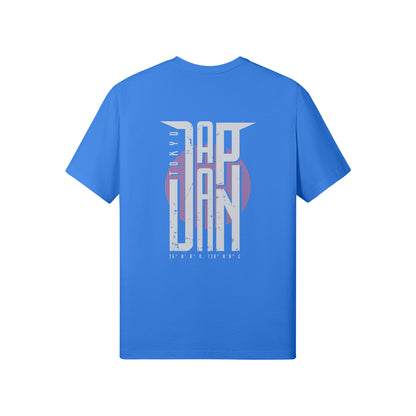 Print T-Shirt Vorder und Rückseite Japan Design-ASIA-Shirts