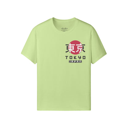 Print T-Shirt Vorder und Rückseite Japan Design-ASIA-Shirts