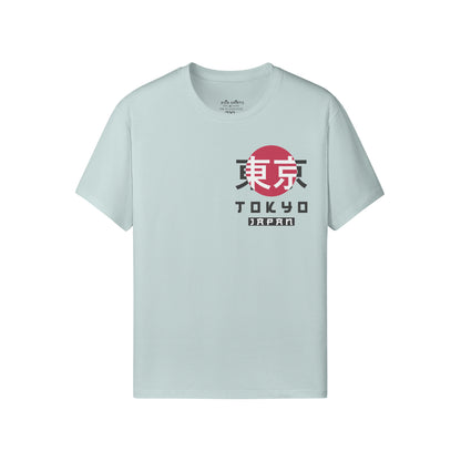 Print T-Shirt Vorder und Rückseite Japan Design-ASIA-Shirts