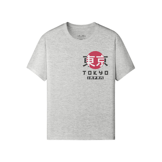 Print T-Shirt Vorder und Rückseite Japan Design-ASIA-Shirts ASIA-Shirts