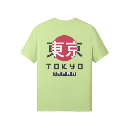 Print T-Shirt Vorder und Rückseite Japan Design-ASIA-Shirts