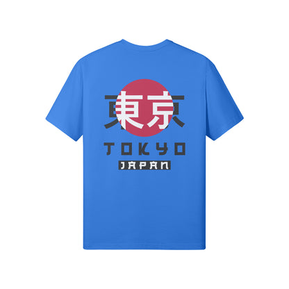 Print T-Shirt Vorder und Rückseite Japan Design-ASIA-Shirts