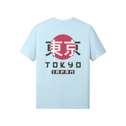 Print T-Shirt Vorder und Rückseite Japan Design-ASIA-Shirts