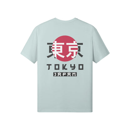Print T-Shirt Vorder und Rückseite Japan Design-ASIA-Shirts