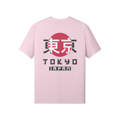 Print T-Shirt Vorder und Rückseite Japan Design-ASIA-Shirts