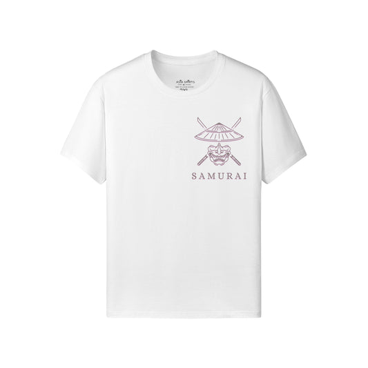 Print T-Shirt Samurai Vorder und Rückseite Design-ASIA-Shirts ASIA-Shirts
