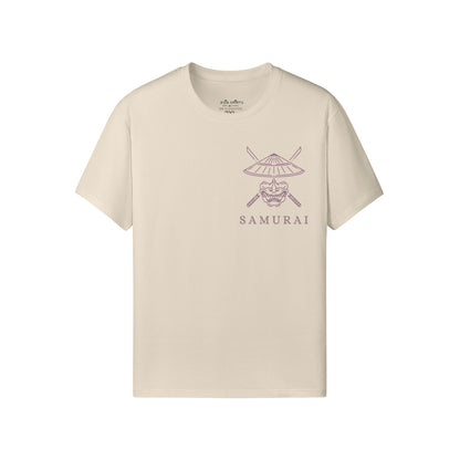 Print T-Shirt Samurai Vorder und Rückseite Design-ASIA-Shirts