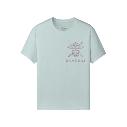 Print T-Shirt Samurai Vorder und Rückseite Design-ASIA-Shirts