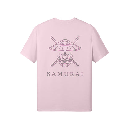 Print T-Shirt Samurai Vorder und Rückseite Design-ASIA-Shirts