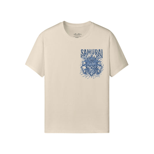 Print T-Shirt Samurai Vorder und Rückseite Design-ASIA-Shirts ASIA-Shirts