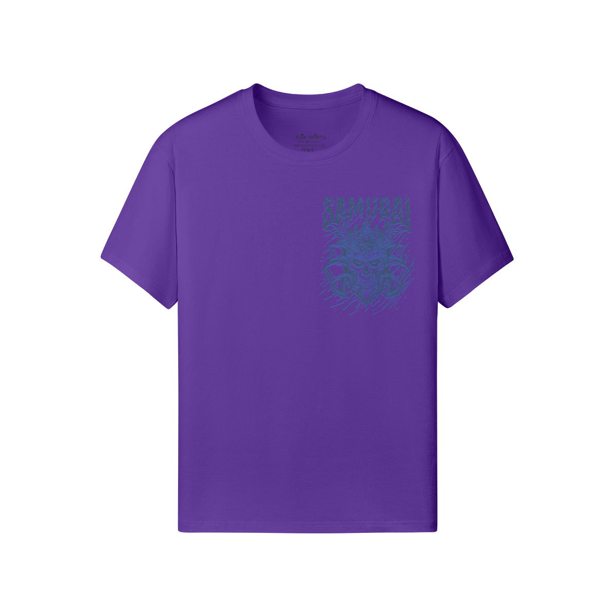 Print T-Shirt Samurai Vorder und Rückseite Design-ASIA-Shirts
