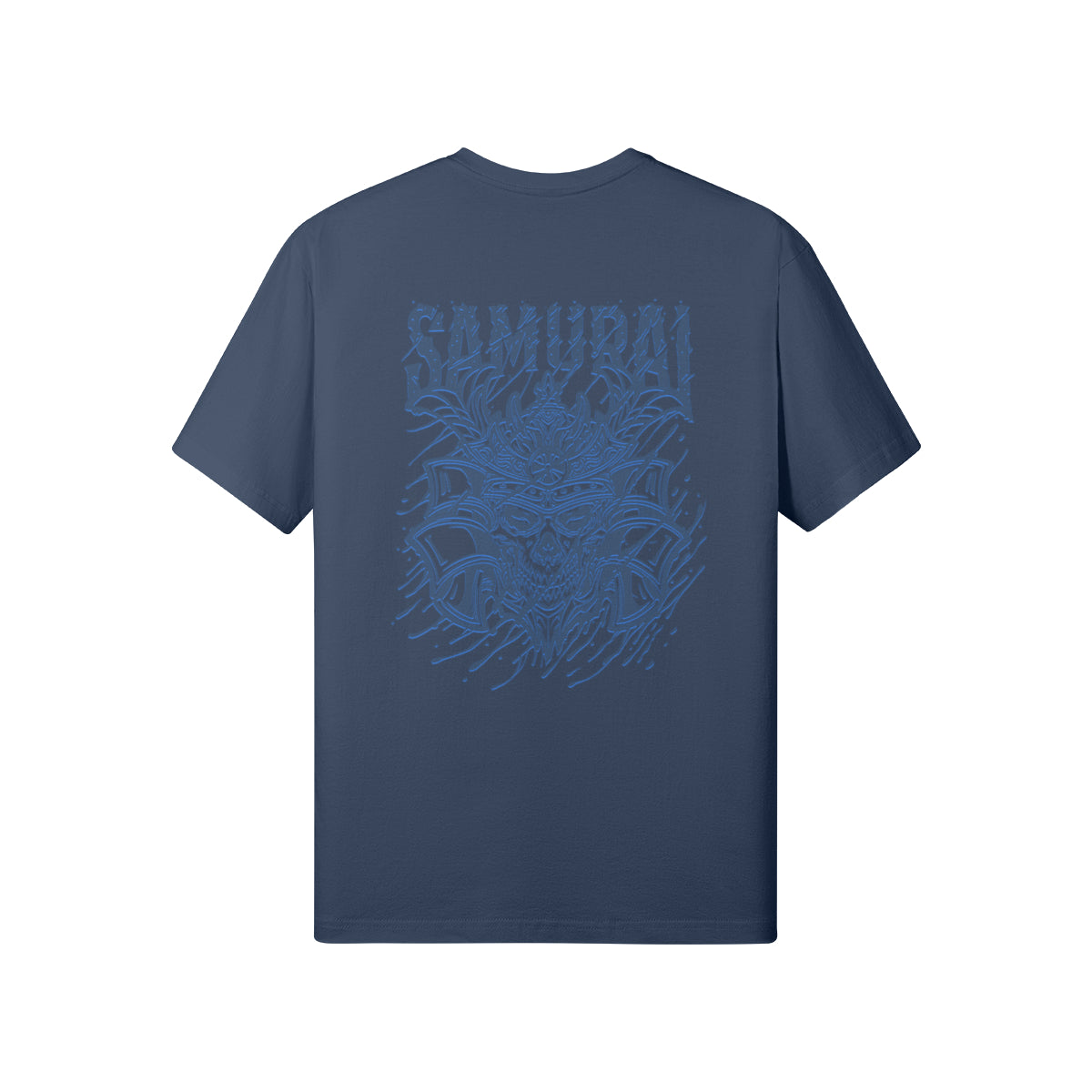 Print T-Shirt Samurai Vorder und Rückseite Design-ASIA-Shirts