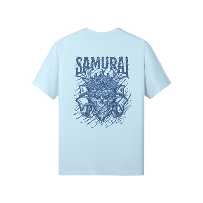 Print T-Shirt Samurai Vorder und Rückseite Design-ASIA-Shirts