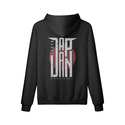 Kuscheliger Hoodie Innenseite mit Sweatfleece mit Japan print-ASIA-Shirts
