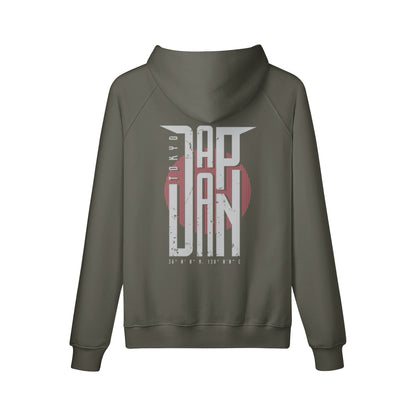 Kuscheliger Hoodie Innenseite mit Sweatfleece mit Japan print-ASIA-Shirts