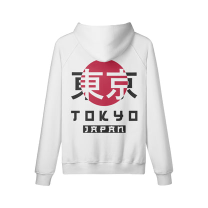 Kuscheliger Hoodie Innenseite mit Sweatfleece mit Japan print-ASIA-Shirts