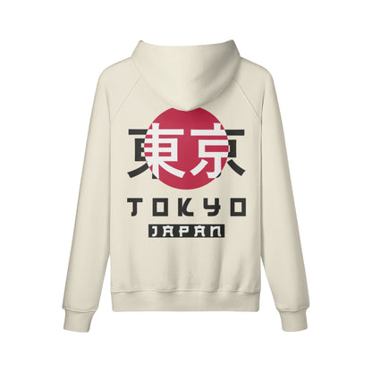 Kuscheliger Hoodie Innenseite mit Sweatfleece mit Japan print-ASIA-Shirts