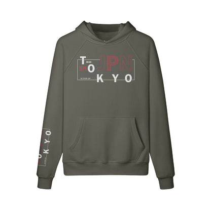 Kuscheliger Hoodie Innenseite mit Sweatfleece Tokyo print-ASIA-Shirts