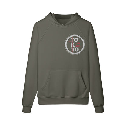 Kuscheliger Hoodie Innenseite mit Sweatfleece mit Tokyo-ASIA-Shirts