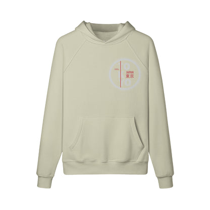 Kuscheliger Hoodie Innenseite mit Sweatfleece mit Tokyo-ASIA-Shirts