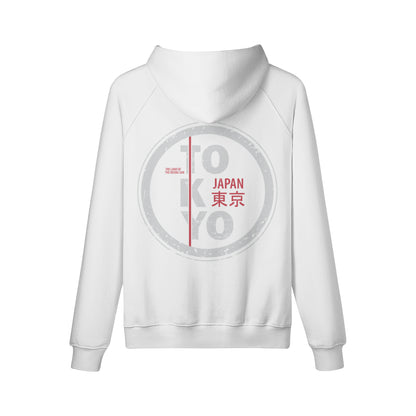 Kuscheliger Hoodie Innenseite mit Sweatfleece mit Tokyo-ASIA-Shirts