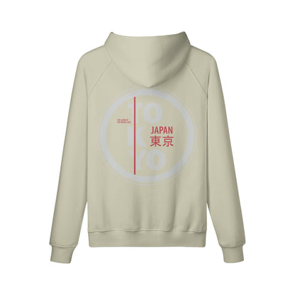 Kuscheliger Hoodie Innenseite mit Sweatfleece mit Tokyo-ASIA-Shirts