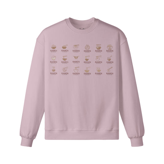 Heavy Oversized Sweatshirt mit coolem Ramen print-ASIA-Shirts ASIA-Shirts