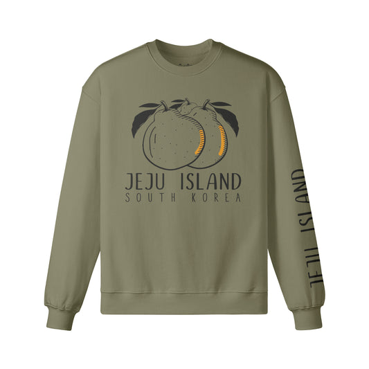 Heavy Oversized Sweatshirt mit Jeju Island print-ASIA-Shirts ASIA-Shirts