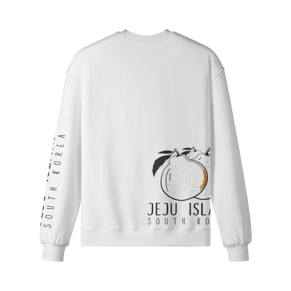 Heavy Oversized Sweatshirt mit Jeju Island print-ASIA-Shirts