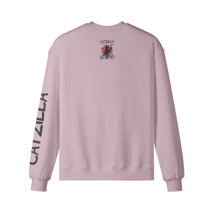 Heavy Oversized Sweatshirt "CATZILLA"-ASIA-Shirts