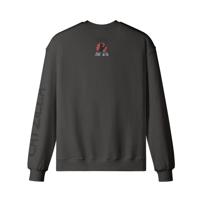Heavy Oversized Sweatshirt "CATZILLA"-ASIA-Shirts