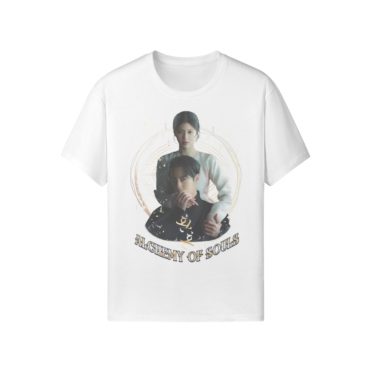 Classic Fit T- Shirt - Alchemy of Souls - Hand Drawing Fanart – beige-1 – Seoul/K‑Pop Vibes – Ansicht 3