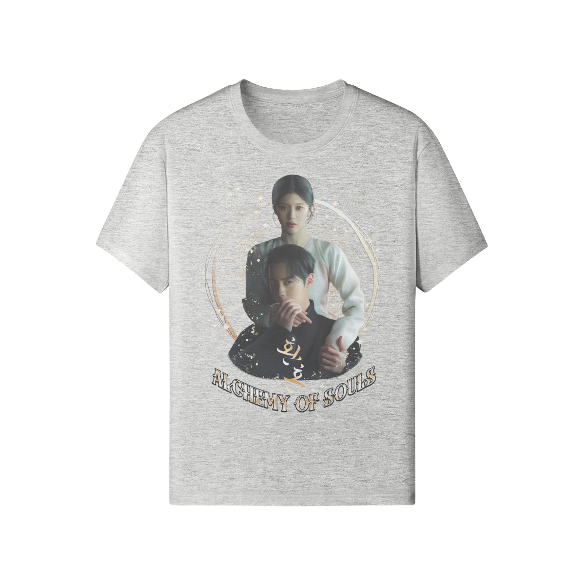 Classic Fit T- Shirt - Alchemy of Souls - Hand Drawing Fanart – beige-1 – Seoul/K‑Pop Vibes – Ansicht 6
