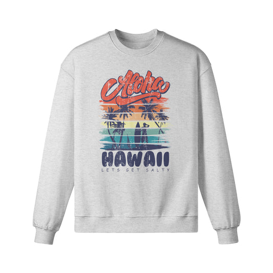 Heavyweight Oversized Sweatshirt - Cooles Aloha Hawaii-ASIA-Shirts ASIA-Shirts