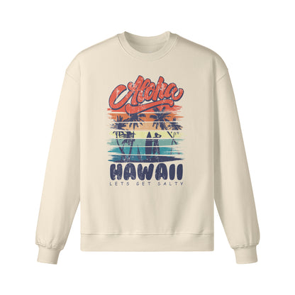 Heavyweight Oversized Sweatshirt - Cooles Aloha Hawaii-ASIA-Shirts