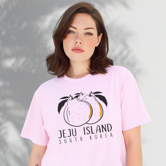 Shirt mit Jeju Island Print ASIA-Shirts