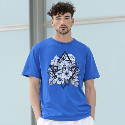 Shirt für Männer und Damen mit ALOHA print ASIA-Shirts