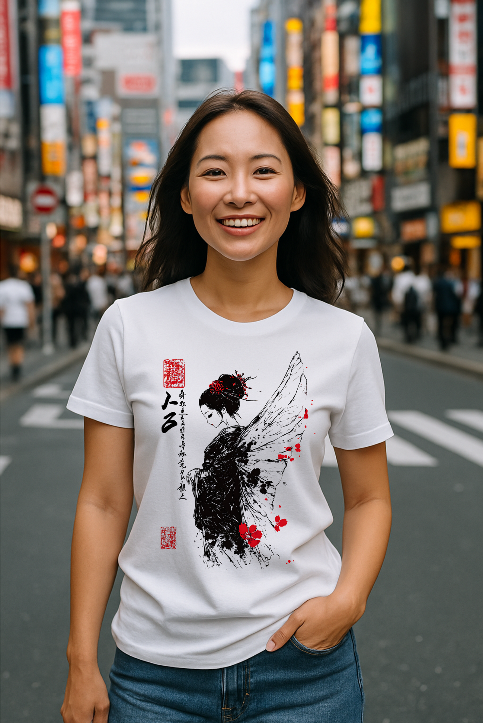 Asia Spirit Design T-Shirt