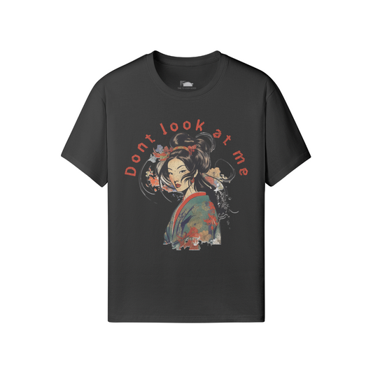 Ausgefallenes T-Shirt für Männer und Damen mit Geisha print - ASIA-Shirts ASIA-Shirts