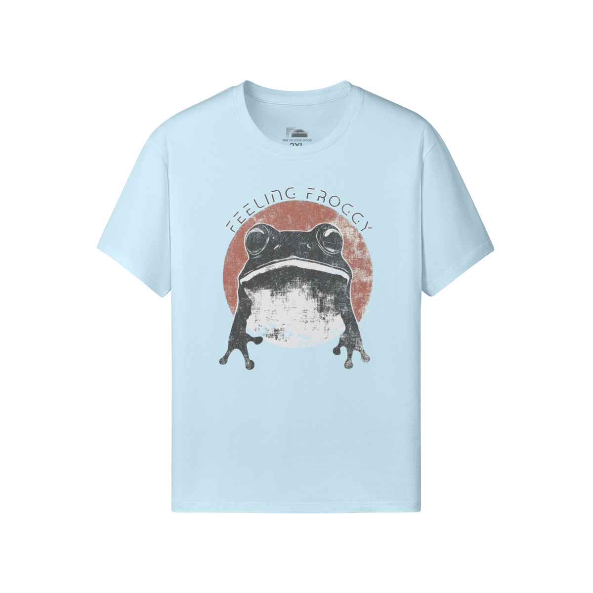 Ausgefallenes T-Shirt "Feeling Froggy" print - ASIA-Shirts