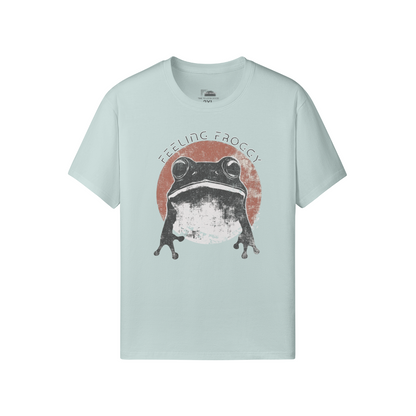 Ausgefallenes T-Shirt "Feeling Froggy" print - ASIA-Shirts