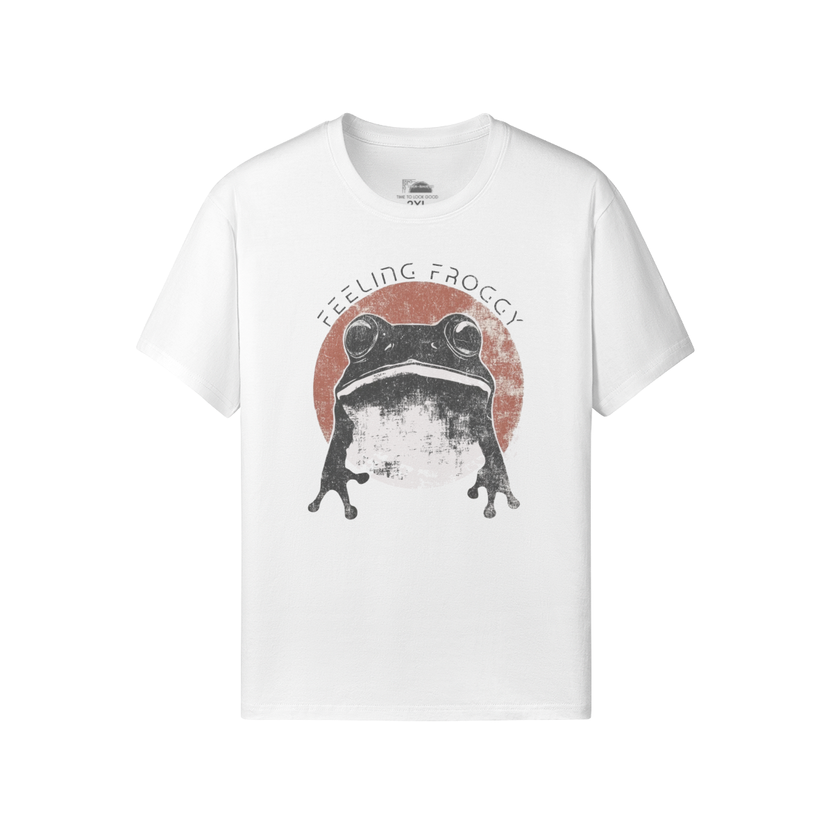 Ausgefallenes T-Shirt "Feeling Froggy" print - ASIA-Shirts