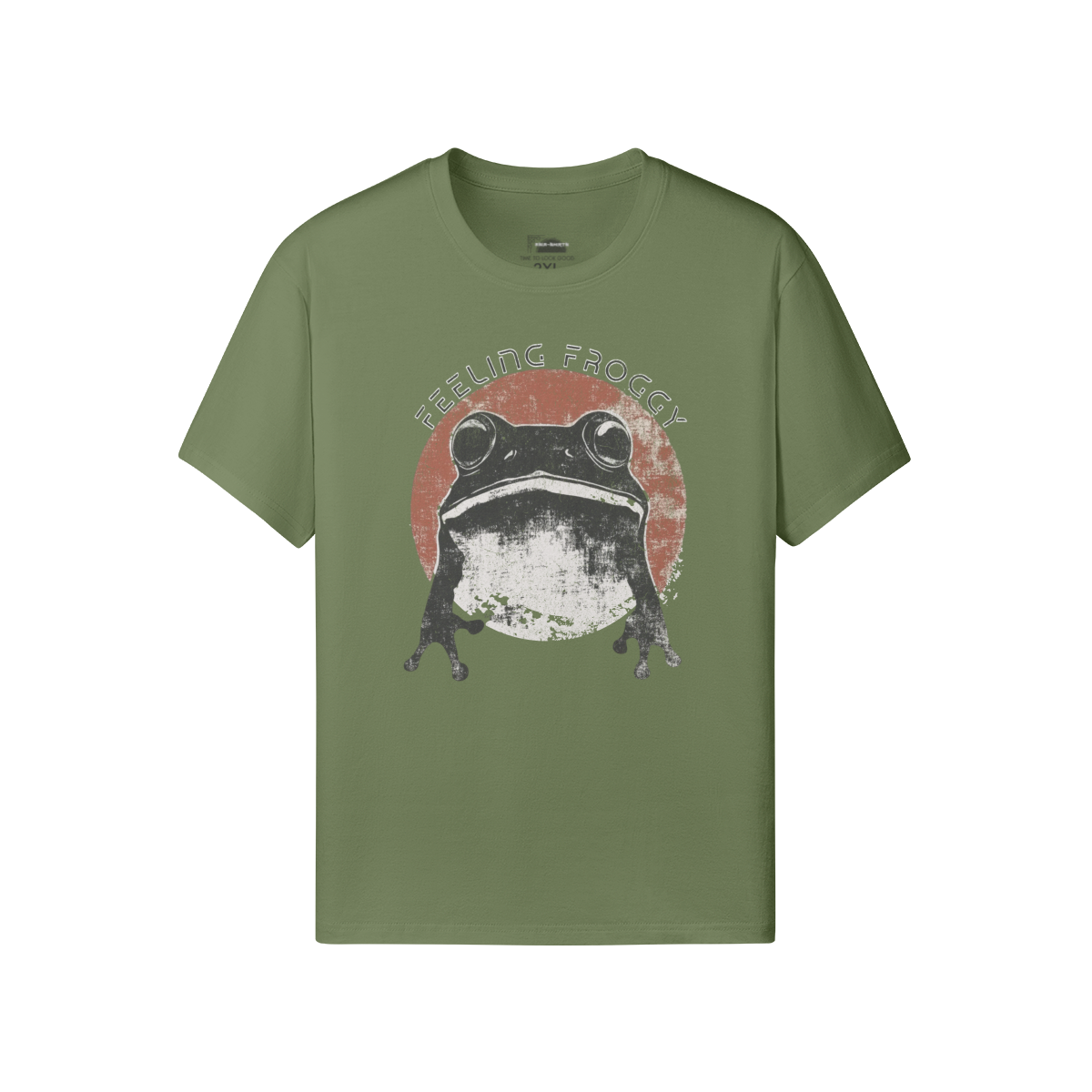 Ausgefallenes T-Shirt "Feeling Froggy" print - ASIA-Shirts