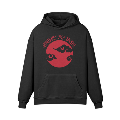 Asia Spirit Retro Design - Oversized Retro Hoodie