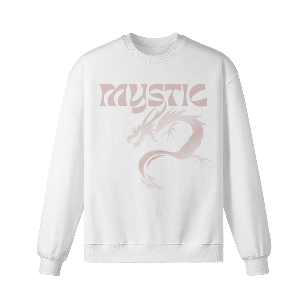 Asia Spirit Mystic Dragon - Retro Unisex Heavyweight Oversized